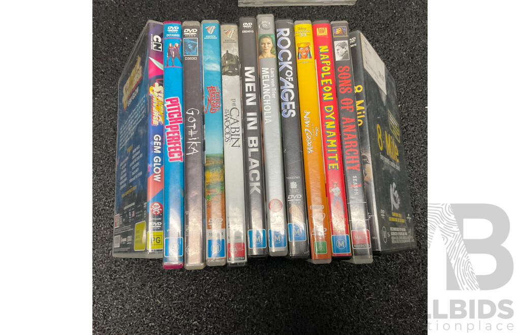 Bulk Lot of Movies DVDs
