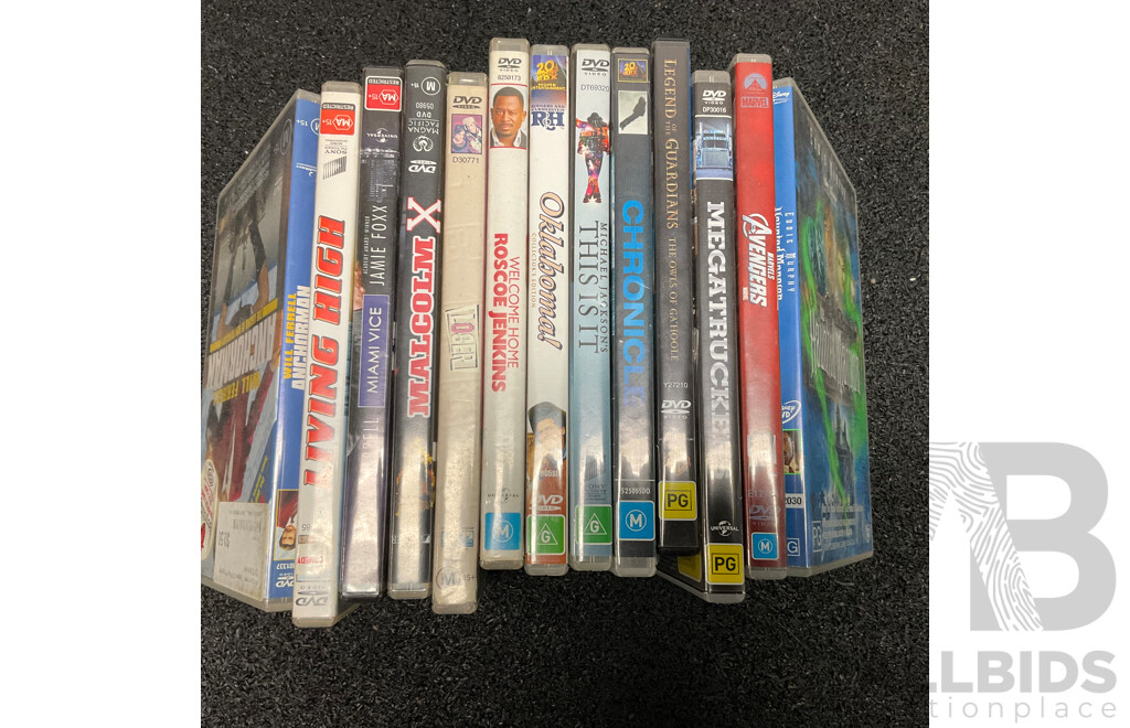 Bulk Lot of Movies DVDs