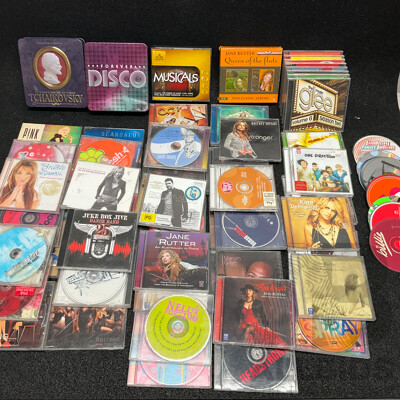Bulk Lot of 70 Assorted Music CDs