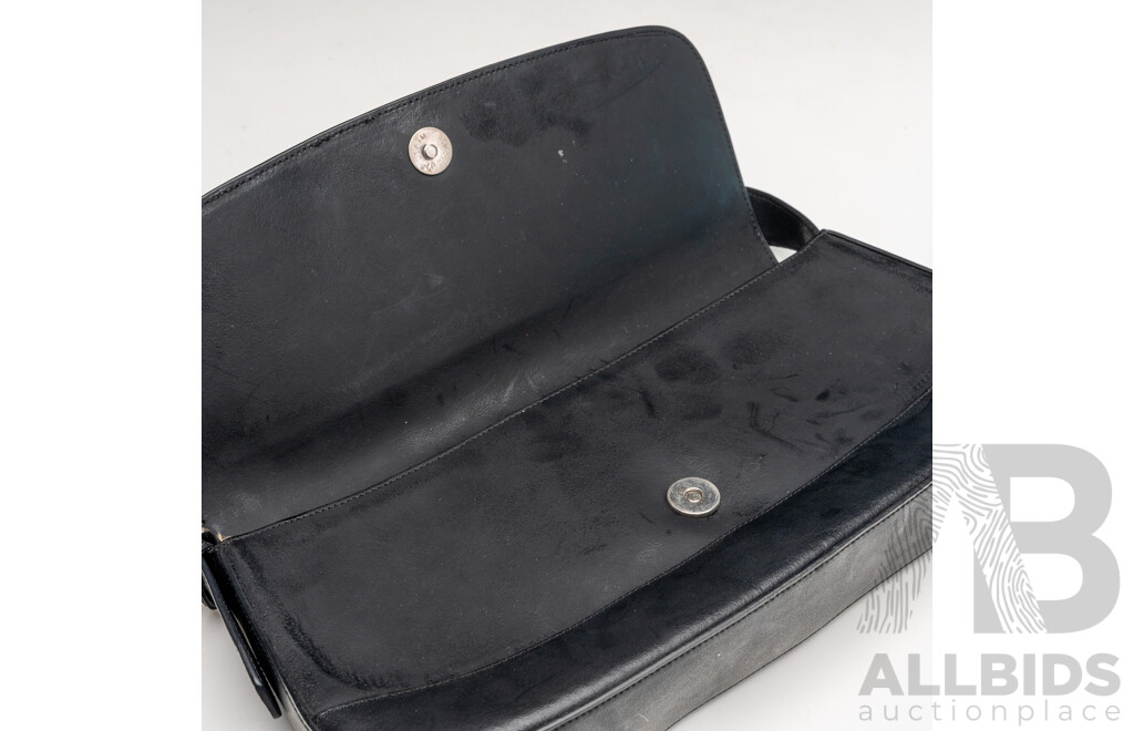 Celini Genuine Cow Hide Bucket Bag & Oroton Black Leather Handbag