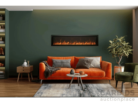 Amantii 50'' BI EXTRA SLIM Electric Fireplace (BI-50-XTRASLIM) - ORP$2,919