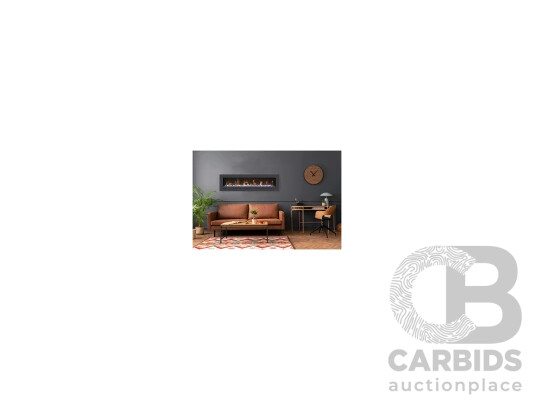 Amantii 34'' Linear Electric Fireplace (WM-FML-34-4023-STL) - ORP$2699