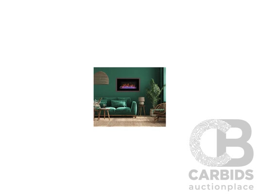 Amantii 34'' Wall Mount Electric Fireplace (WM-FM-34-4423-BG)