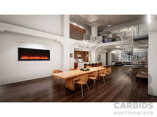Remii Extra Slim 65-Inch Indoor Built-in Electric Fireplace.(102765-XS)