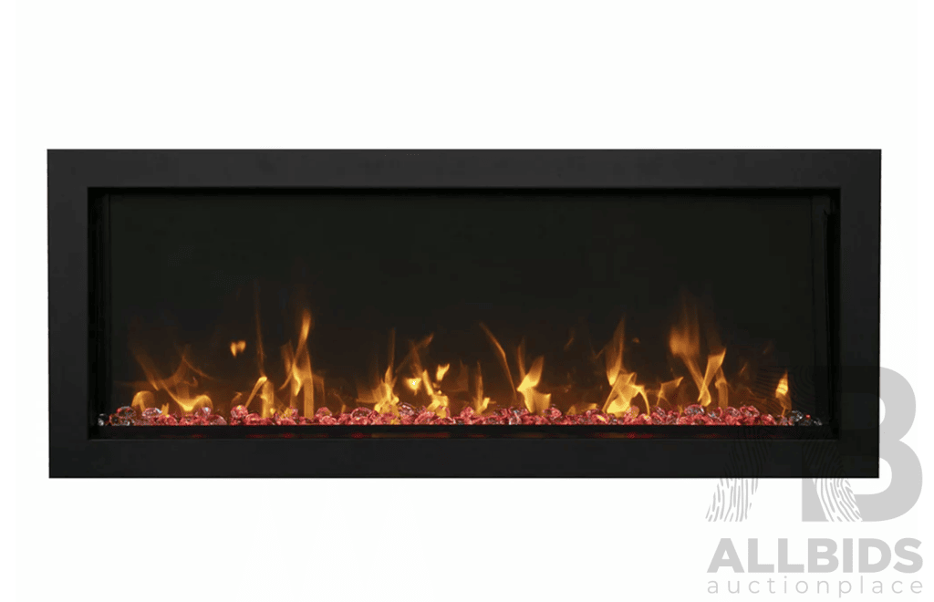 Amantii 50'' BI EXTRA SLIM Electric Fireplace (BI-50-XTRASLIM) - ORP$2,919