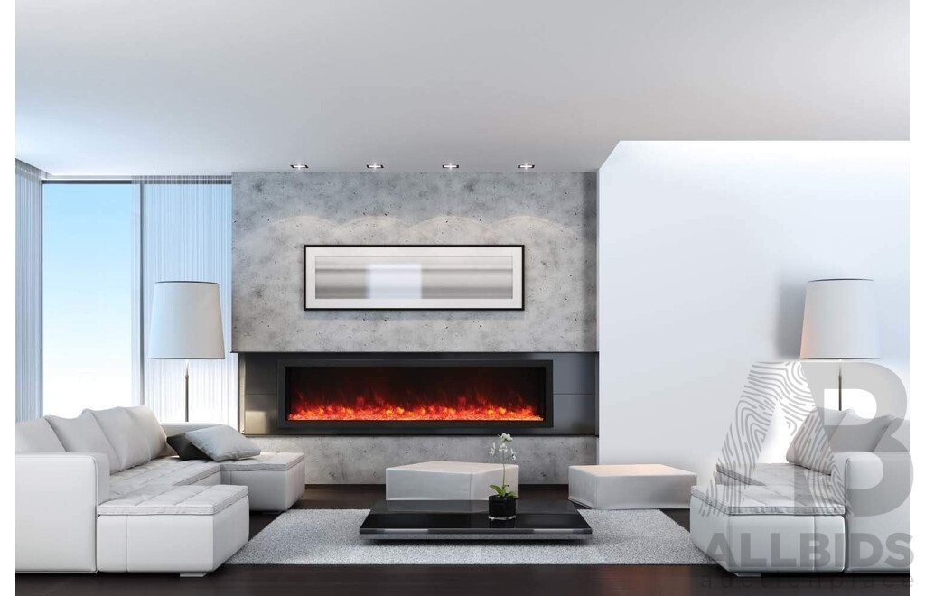 Amantii Panorama BI Deep XT 88'' Smart Built-in Electric Fireplace ( BI-88-DEEP-XT)