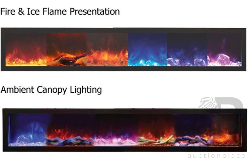 Amantii Panorama BI Deep XT 88'' Smart Built-in Electric Fireplace ( BI-88-DEEP-XT)