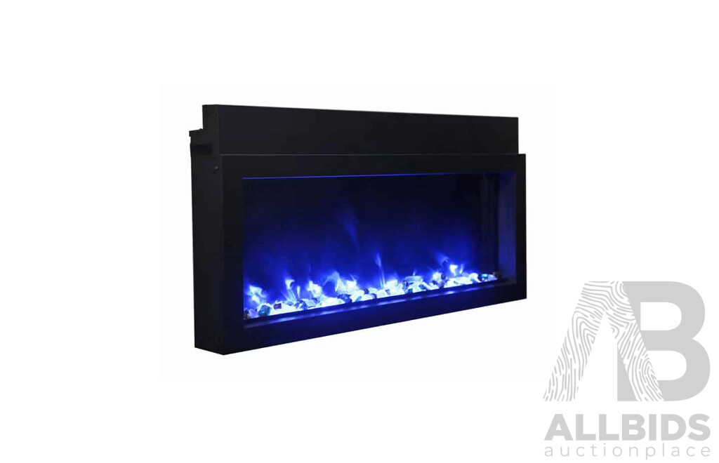 Amantii Panorama 30'' BI Extra Slim Electric Fireplace (BI-30-XTRASLIM) 