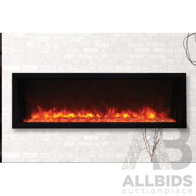 Amantii 50'' BI EXTRA SLIM Electric Fireplace (BI-50-XTRASLIM) - ORP$2,919