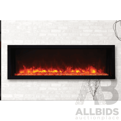 Amantii 50'' BI EXTRA SLIM Electric Fireplace (BI-50-XTRASLIM) - ORP$2,919