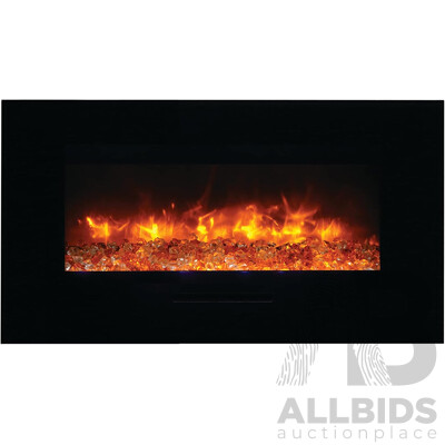 Amantii 26'' Wall Mount Electric Fireplace (WM-FM-26-3623-BG)