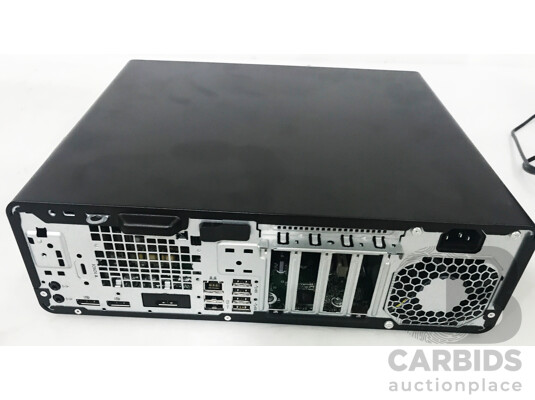 HP EliteDesk 800 G4 SFF Intel Core i7 (8700) 3.20GHz-4.60GHz 6-Core CPU Desktop Computer