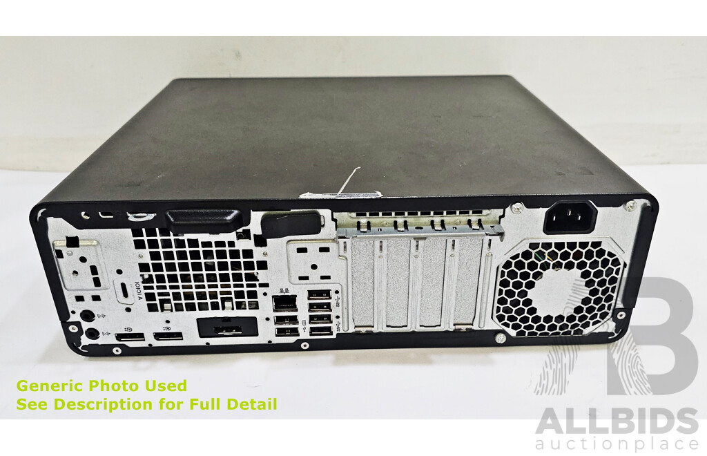 HP EliteDesk 800 G3 SFF Intel Core I7 (7700) 3.60GHz-4.20GHz 4-Core CPU Desktop Computer