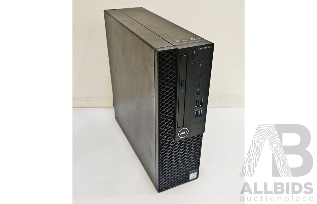 Dell OptiPlex 3070 Intel Core i7 (9700) 3.00GHz-4.70GHz 8-Core CPU Desktop Computer