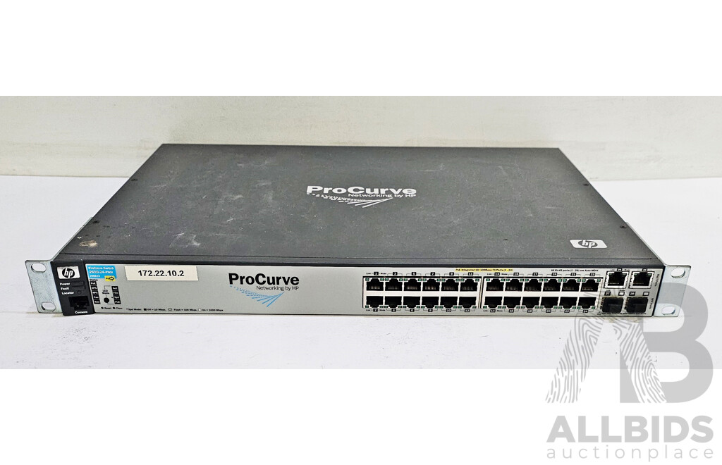 HP (J9087A) ProCurve 2610-24-PWR 24-Port PoE Switch