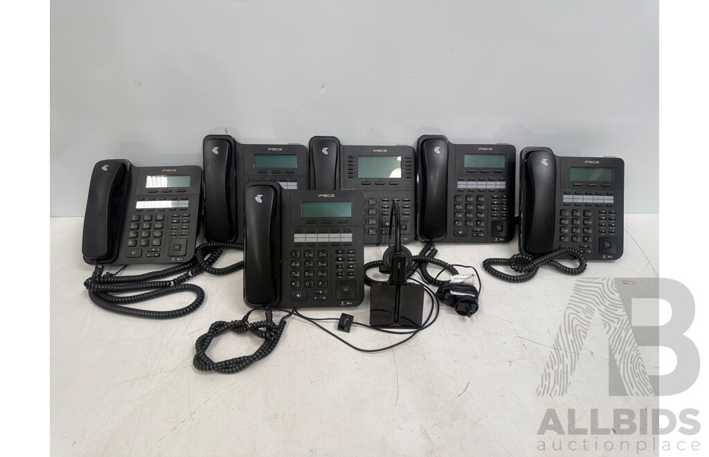 6x Ecrisson-LG IPECS 9200 Series Desktop Phones