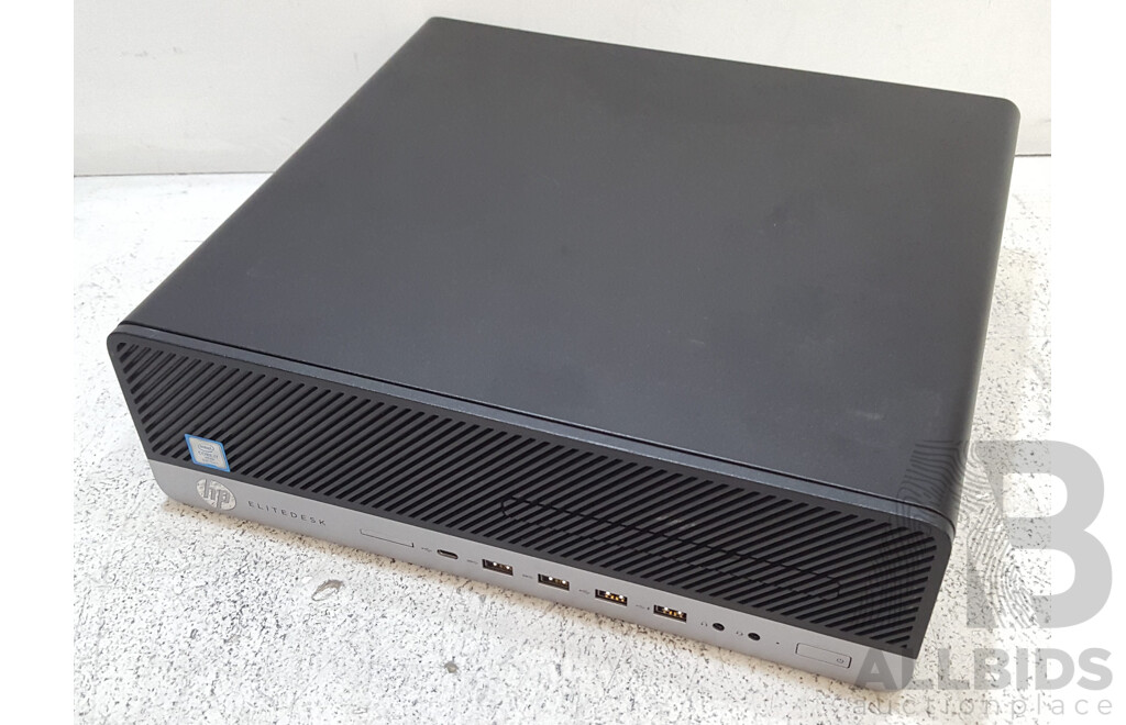 HP EliteDesk 800 G4 SFF Intel Core i7 (8700) 3.20GHz-4.60GHz 6-Core CPU Desktop Computer w/ NVIDIA Quadro P620