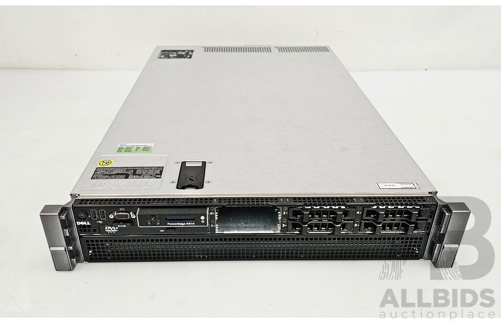 Dell PowerEdge R810 Dual Intel Xeon (E7540) 2.00GHz-2.30GHz 6-Core CPU 2RU Server W/ 48GB DDR3