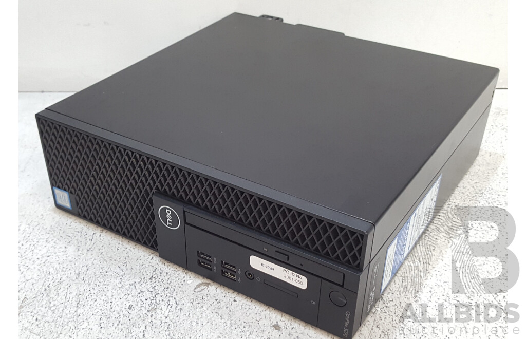 Dell OptiPlex 3070 Intel Core i7 (9700) 3.00GHz-4.70GHz 8-Core CPU Desktop Computer