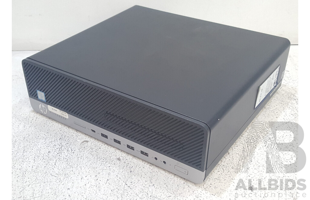 HP EliteDesk 800 G4 SFF Intel Core i7 (8700) 3.20GHz-4.60GHz 6-Core CPU Desktop Computer w/ NVIDIA Quadro P620