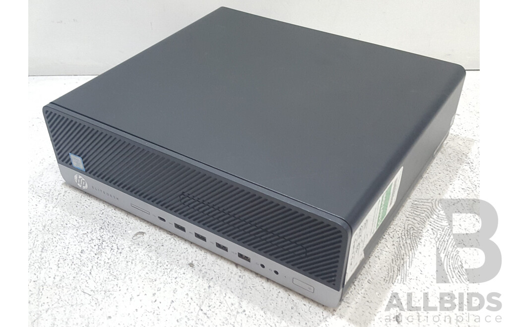 HP EliteDesk 800 G4 SFF Intel Core i7 (8700) 3.20GHz-4.60GHz 6-Core CPU Desktop Computer