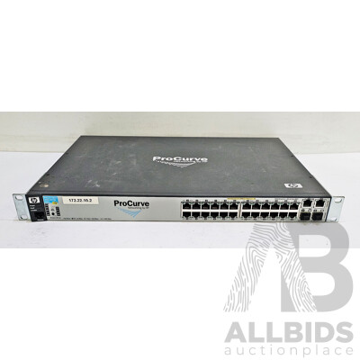 HP (J9087A) ProCurve 2610-24-PWR 24-Port PoE Switch