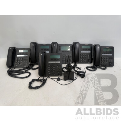 6x Ecrisson-LG IPECS 9200 Series Desktop Phones