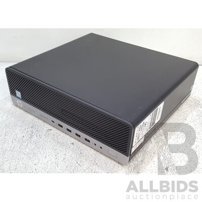 HP EliteDesk 800 G4 SFF Intel Core i7 (8700) 3.20GHz-4.60GHz 6-Core CPU Desktop Computer