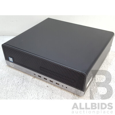 HP EliteDesk 800 G4 SFF Intel Core i7 (8700) 3.20GHz-4.60GHz 6-Core CPU Desktop Computer