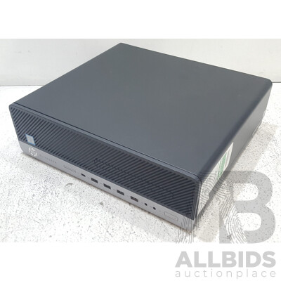 HP EliteDesk 800 G4 SFF Intel Core i7 (8700) 3.20GHz-4.60GHz 6-Core CPU Desktop Computer
