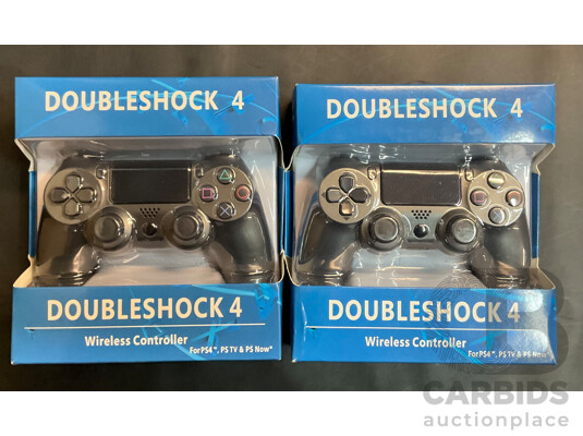 1661940 · Doubleshock 4 Wireless Controller for PS4 2x & Mouse Pad Topographic 80x30cm X5  & Hard Shell Case for 13'' Mac Book X3
