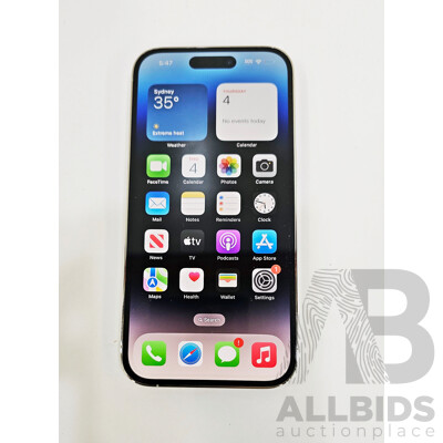 Apple (A2890) 6.1-Inch LTE 256GB IPhone 14 Pro (Silver)