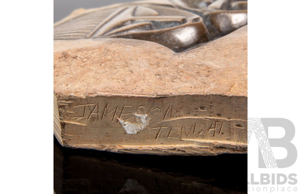 Collection of Three Carved Shona Stone Pieces
