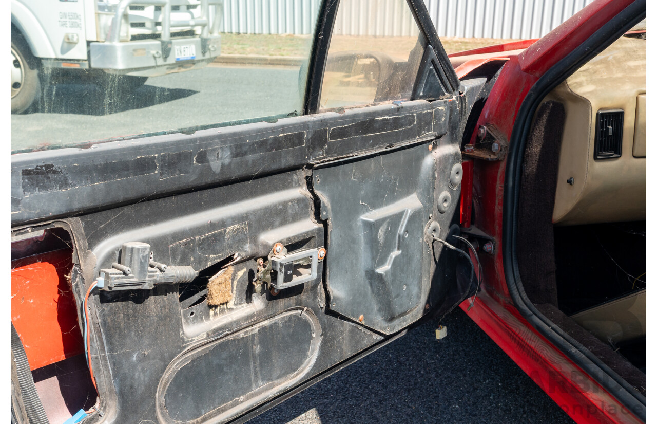 01/1986 Lotus Eclat Excel S.E. 2d Coupe Calypso Red 2.2L - Personal Import 10/1994