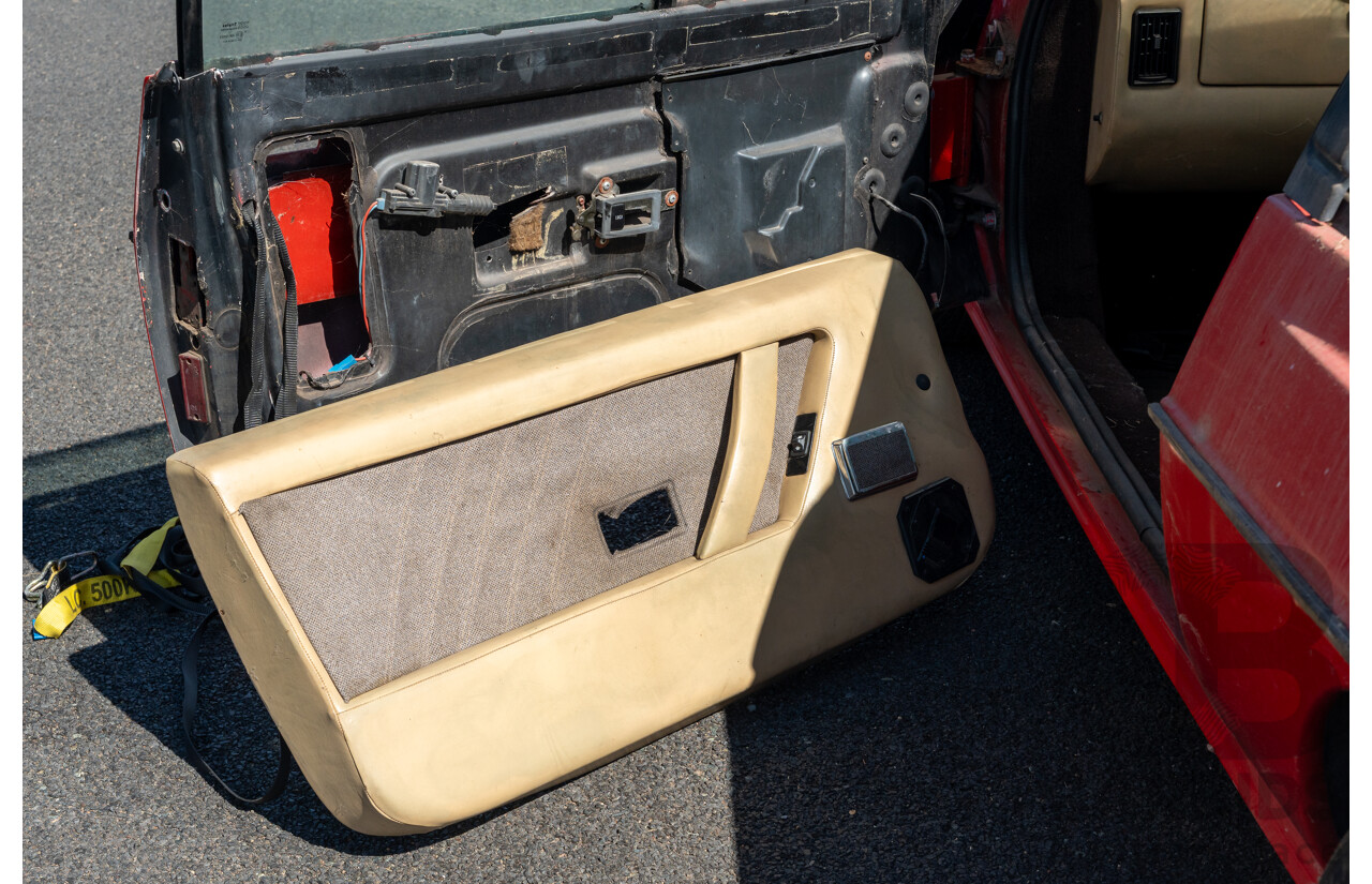 01/1986 Lotus Eclat Excel S.E. 2d Coupe Calypso Red 2.2L - Personal Import 10/1994