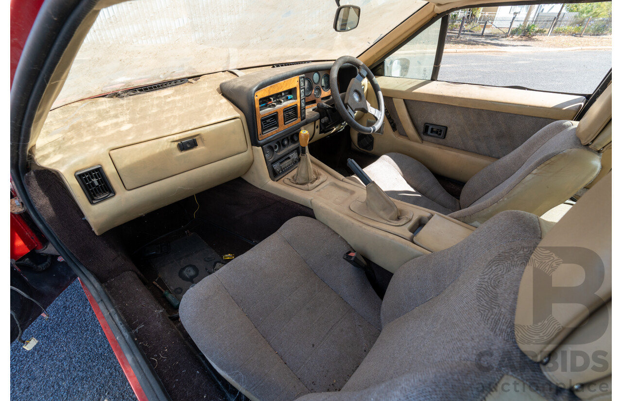 01/1986 Lotus Eclat Excel S.E. 2d Coupe Calypso Red 2.2L - Personal Import 10/1994