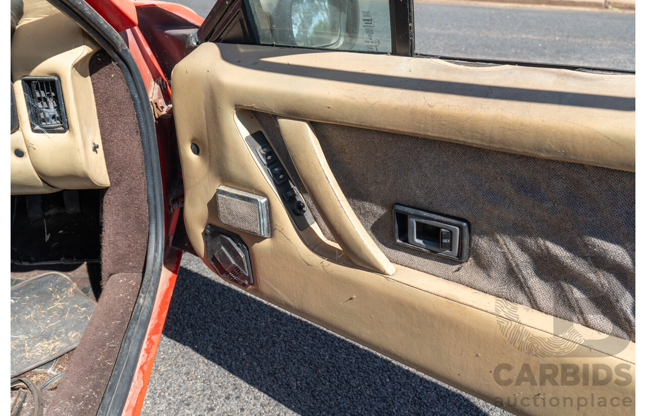 01/1986 Lotus Eclat Excel S.E. 2d Coupe Calypso Red 2.2L - Personal Import 10/1994