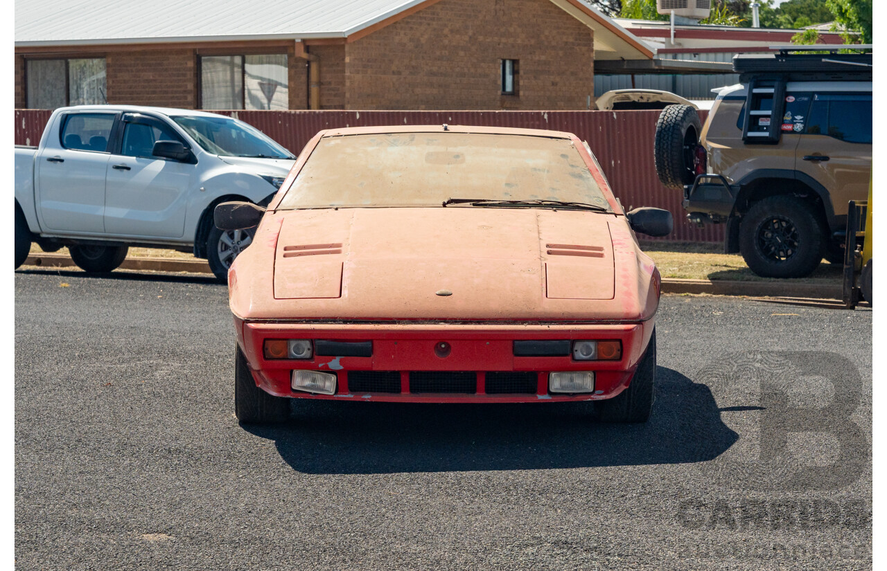 01/1986 Lotus Eclat Excel S.E. 2d Coupe Calypso Red 2.2L - Personal Import 10/1994