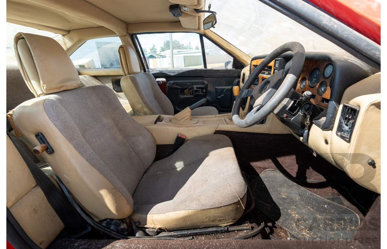 01/1986 Lotus Eclat Excel S.E. 2d Coupe Calypso Red 2.2L - Personal Import 10/1994