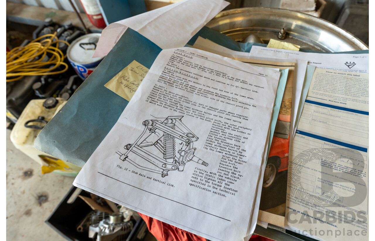 01/1986 Lotus Eclat Excel S.E. 2d Coupe Calypso Red 2.2L - Personal Import 10/1994