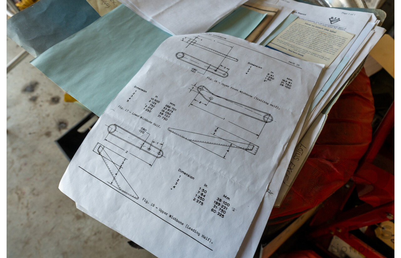 01/1986 Lotus Eclat Excel S.E. 2d Coupe Calypso Red 2.2L - Personal Import 10/1994