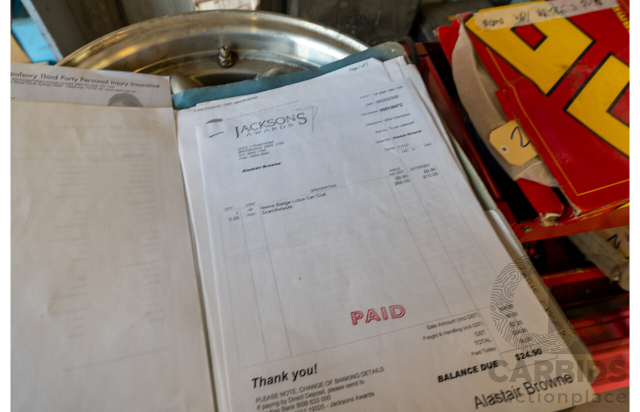 01/1986 Lotus Eclat Excel S.E. 2d Coupe Calypso Red 2.2L - Personal Import 10/1994