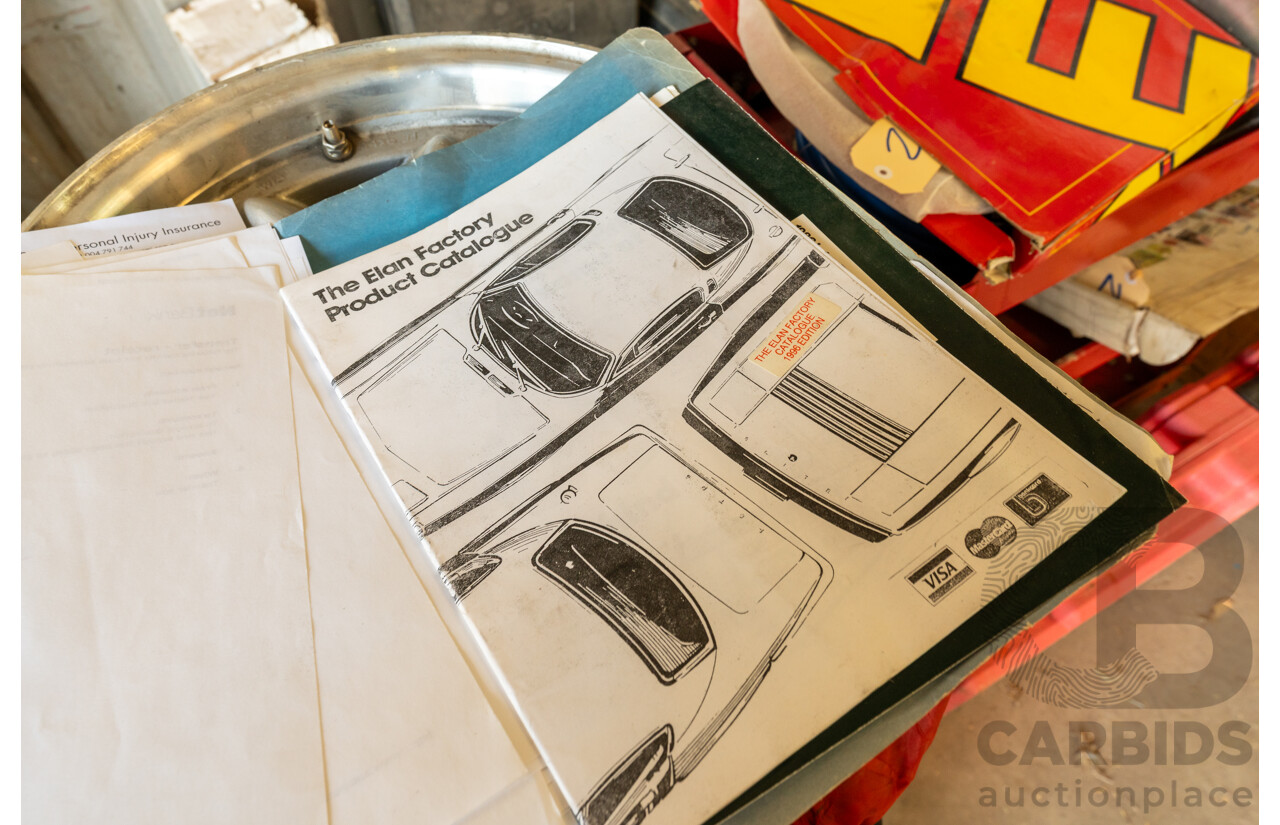 01/1986 Lotus Eclat Excel S.E. 2d Coupe Calypso Red 2.2L - Personal Import 10/1994