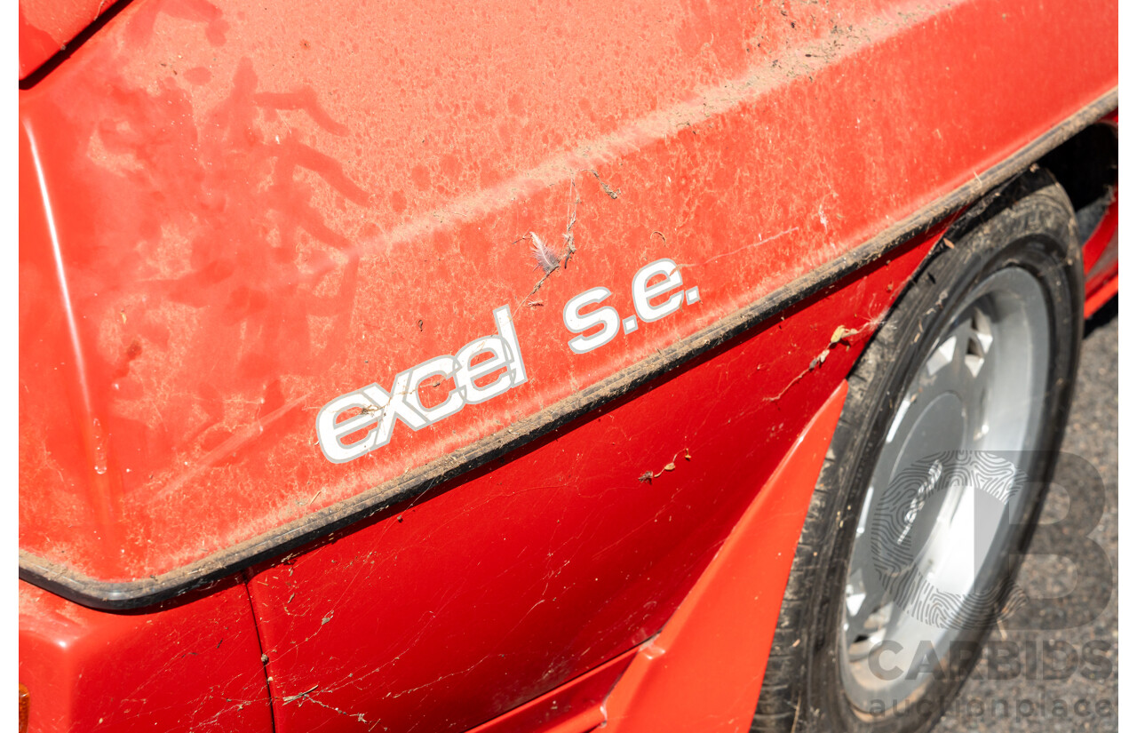 01/1986 Lotus Eclat Excel S.E. 2d Coupe Calypso Red 2.2L - Personal Import 10/1994