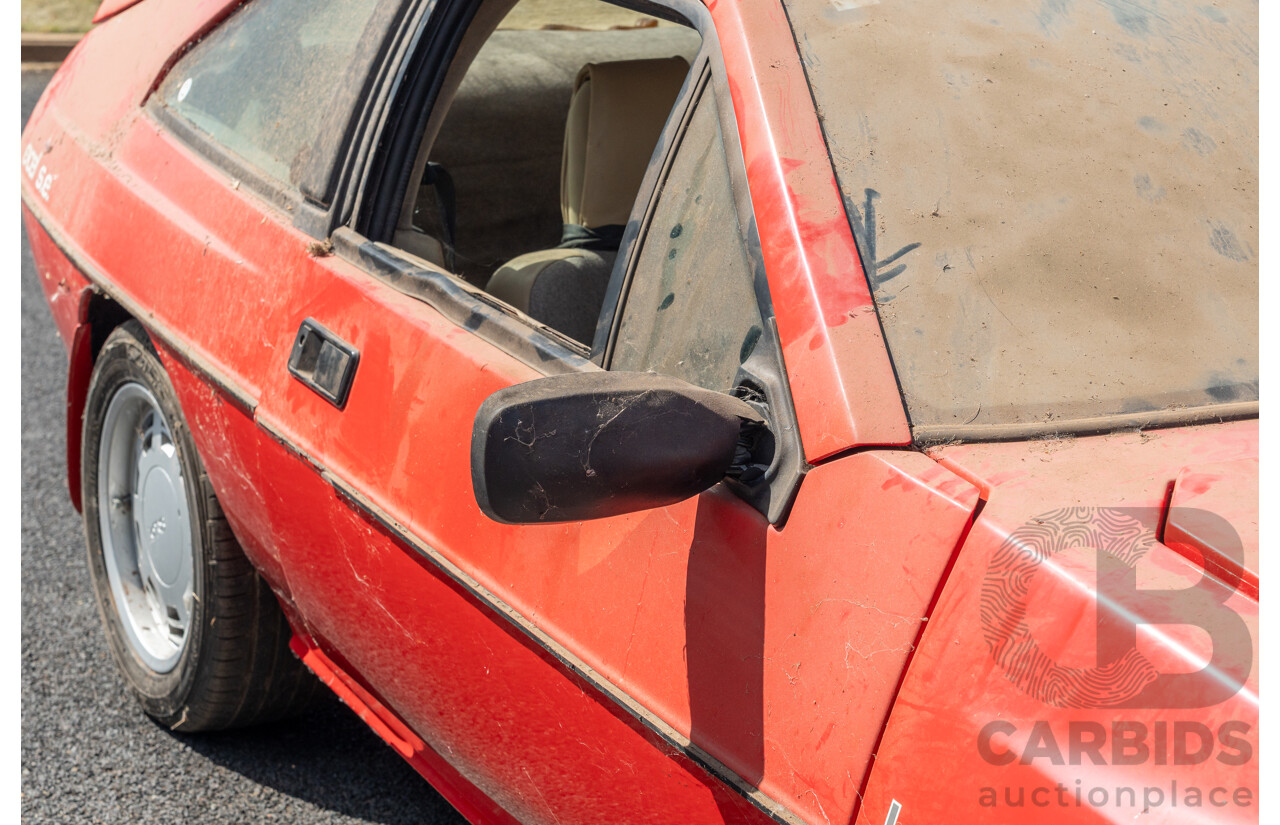 01/1986 Lotus Eclat Excel S.E. 2d Coupe Calypso Red 2.2L - Personal Import 10/1994