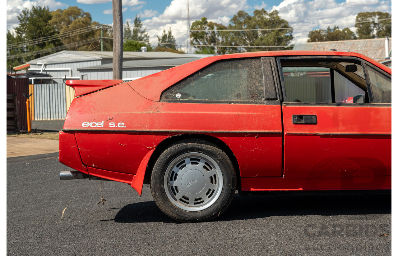 01/1986 Lotus Eclat Excel S.E. 2d Coupe Calypso Red 2.2L - Personal Import 10/1994