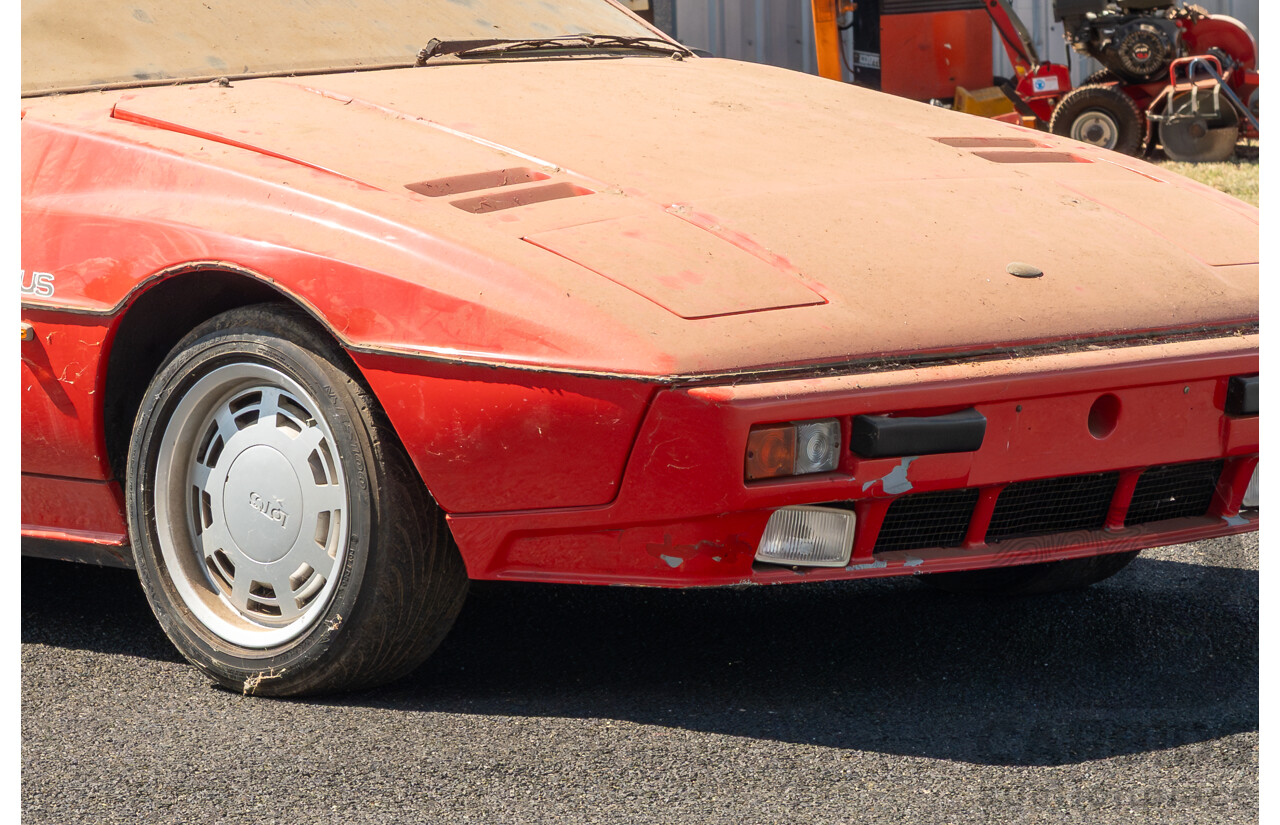 01/1986 Lotus Eclat Excel S.E. 2d Coupe Calypso Red 2.2L - Personal Import 10/1994