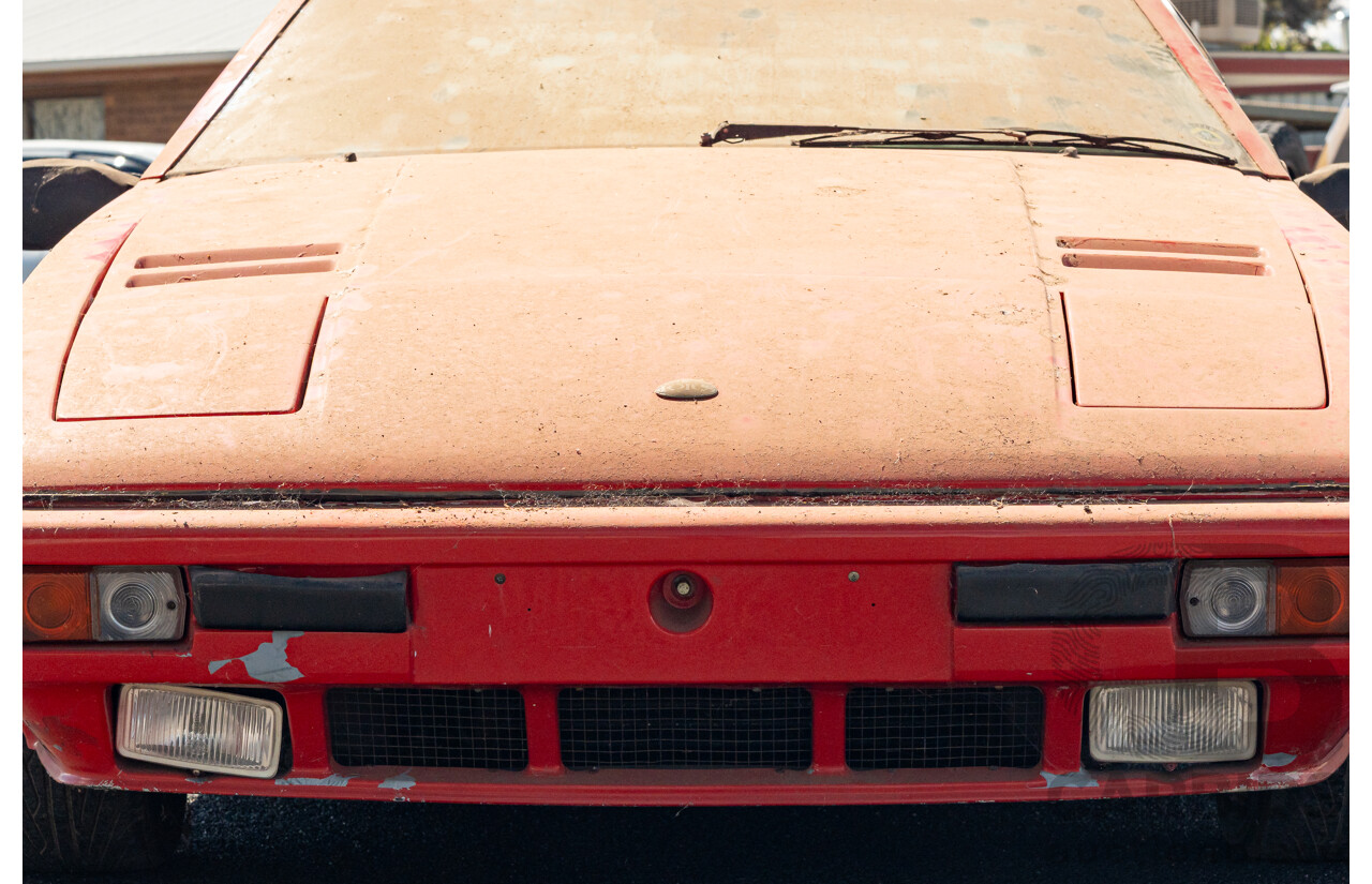 01/1986 Lotus Eclat Excel S.E. 2d Coupe Calypso Red 2.2L - Personal Import 10/1994