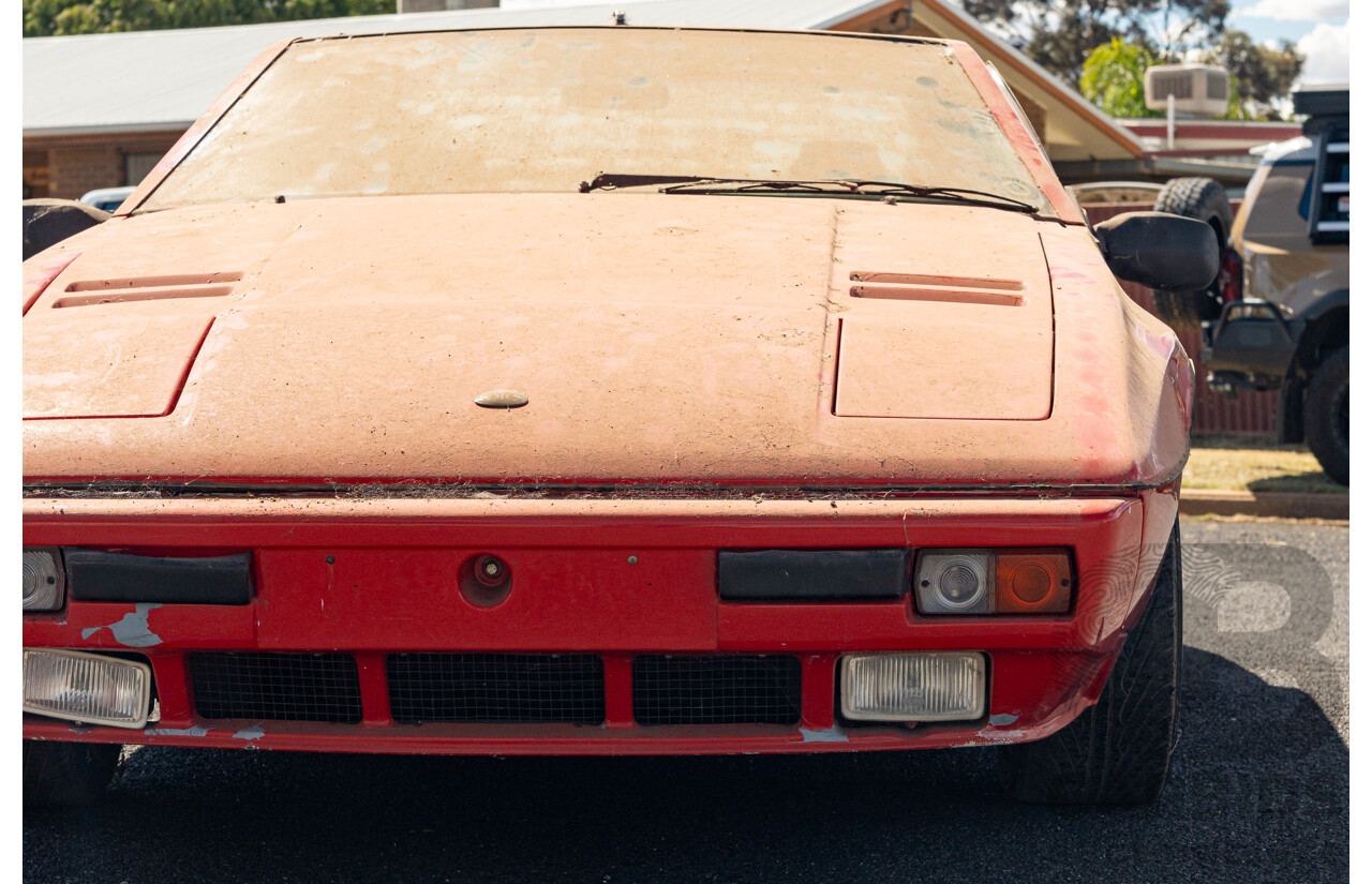 01/1986 Lotus Eclat Excel S.E. 2d Coupe Calypso Red 2.2L - Personal Import 10/1994