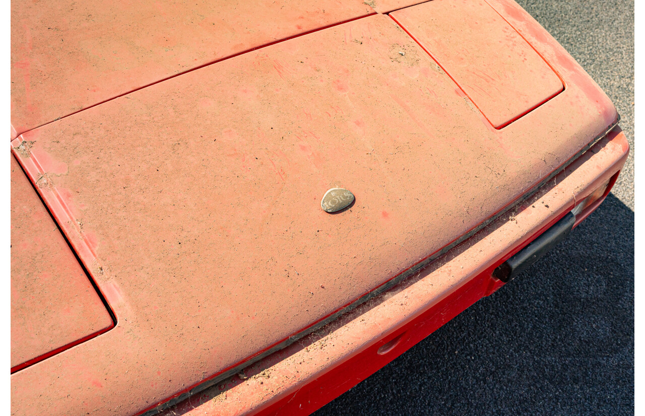 01/1986 Lotus Eclat Excel S.E. 2d Coupe Calypso Red 2.2L - Personal Import 10/1994